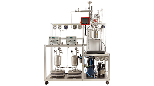 環氧發泡反應示意圖